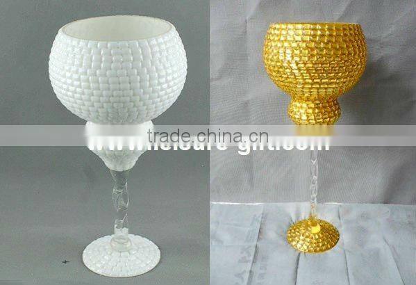 Facory supply Blue Mosaic Vase