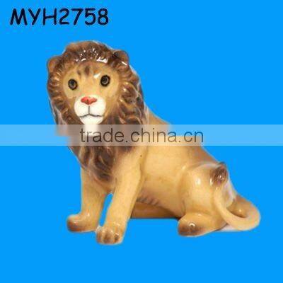 white ceramic horse sculpture