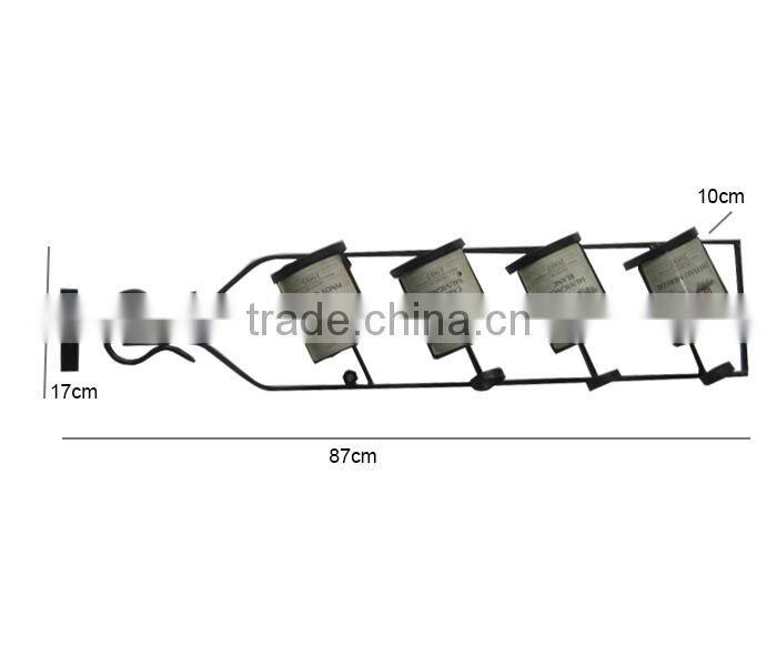 Triple Wine 4-Bottle Holder