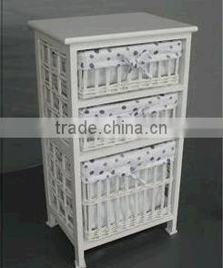 Wicker cabinet design