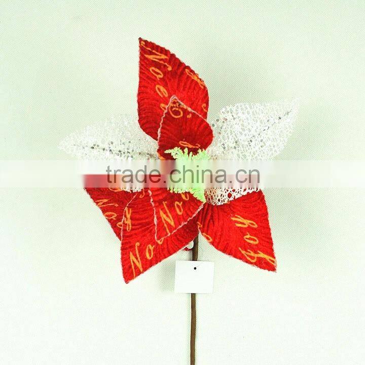 diy crafts christmas sales small artificial poinsettia flowers for christmas market