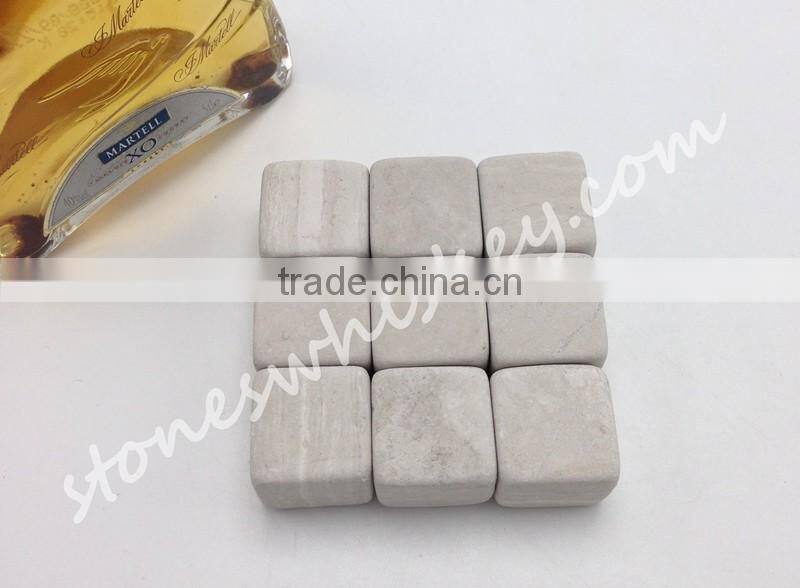 Marble whiskey stones ice cube stone