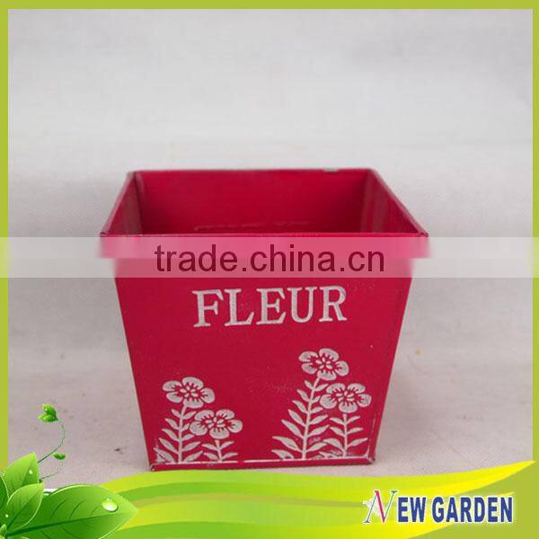 Hot selling easy install decoration square/oval shape flower pot