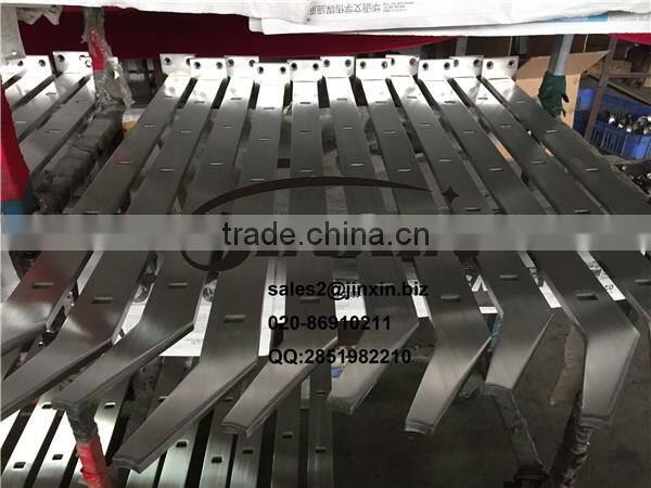 JINXIN stainless steel outdoor stair railing with flat bar