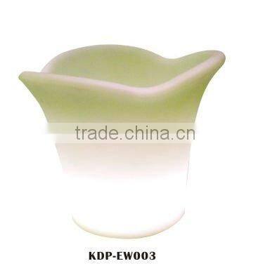 modern led rechargeable cheap ice bucket