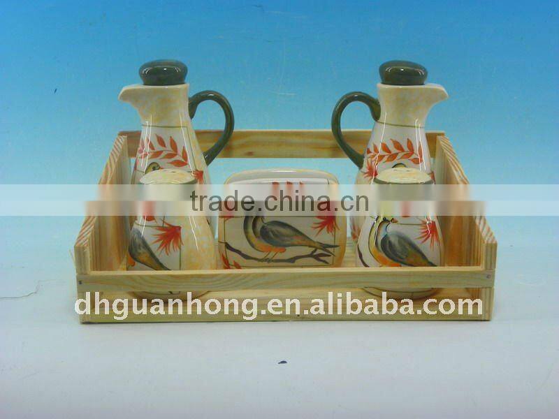 Ceramic Condiment Jar