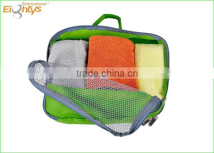 mesh portable travel tote toiletries laundry shoe pouch travel bag