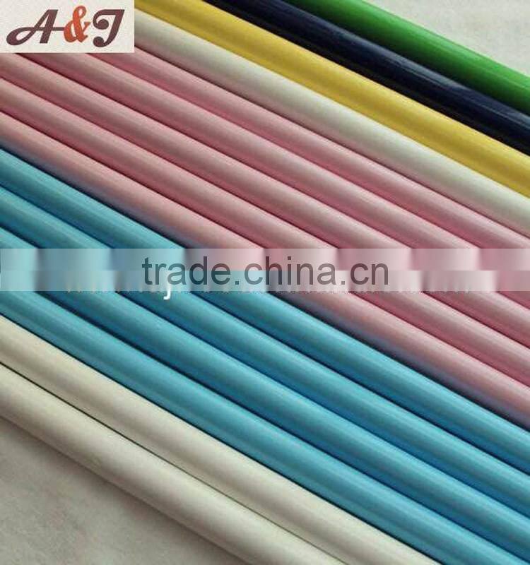 Color Painted Wooden Handle with Italian thread, different colors are available
