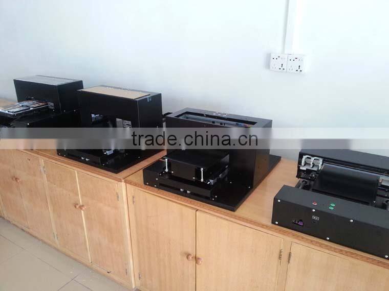 Mini flatbed UV Printer with power cord ,CD-ROW , CD