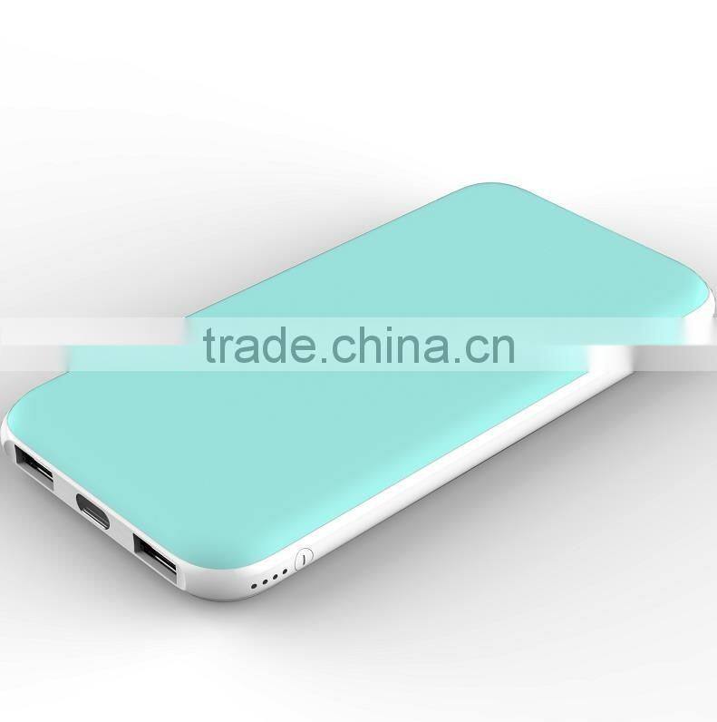 universal battery charger ultra thin card power bank portable powerbank 2500mah,credit card power bank