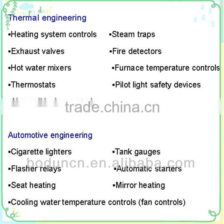 ISO Standard Thermal Bimetallic Strips Manufacturer from China