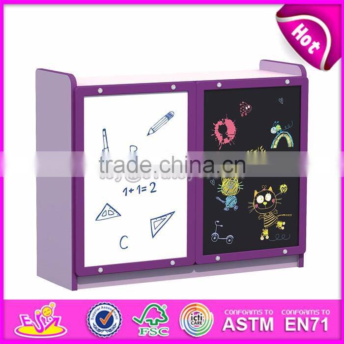 Customized early education center furniture mini wooden kids shop W08C207