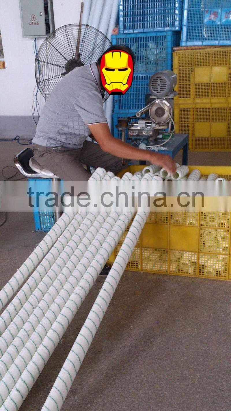 High quality microfiber with single green stripe paint roller cover paint roller sleeve