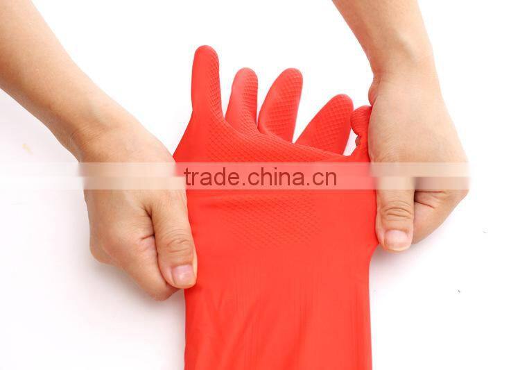 Fleece Lined Rubber Gloves Kitchen Gloves