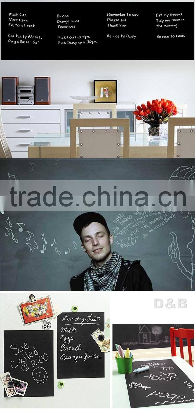 Vinyl Removal Kids Chalkboard Wall Sticker 45cmx200cm Blackboard Sticker