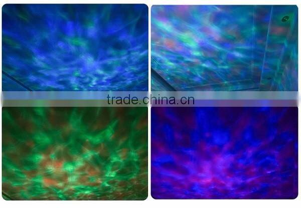 Aurora Master Romantic Relaxing Colorful Ocean Wave Projector with Audio Speaker