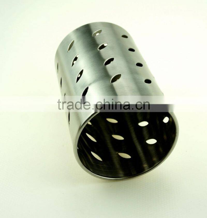 42125 Stainless steel Chopstick Tube/ Kitchen Utensil Holder / chopsticks holder