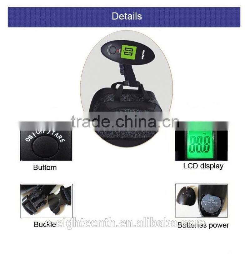 2016 new arrival 40kg/100g Travel Portable Digital Hanging Luggage Weight Electronic Scale /Starp