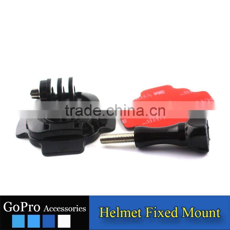 2016 New Wholesale GoPros helmet fixed mount for gopros heros 4 3 3+ GP06