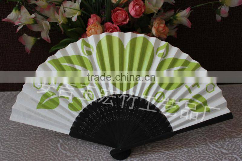Japanese bamboo paper fan wholesale
