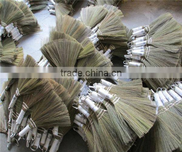 Adjustable Grass Broom with Colorful Short Grass Handle