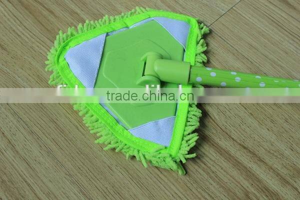 telescopic long handle corner bathroom car microfiber brush