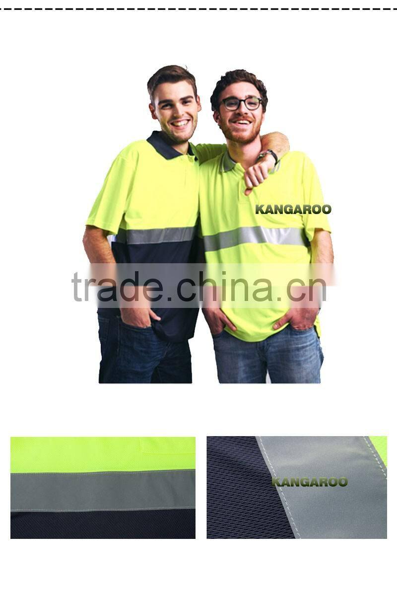 Working Used Work Wear Uniform Breathable Polo Shirts