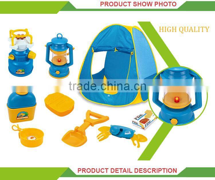 Good selling outdoor toys games high quailty kids tent camping set
