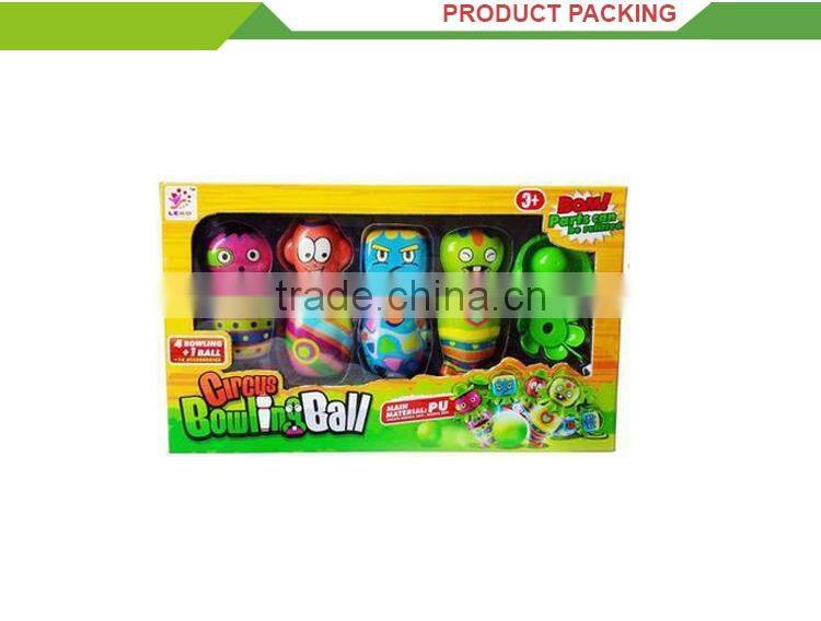 Good quality kids sport toys cartoon diy bowling balls for sale