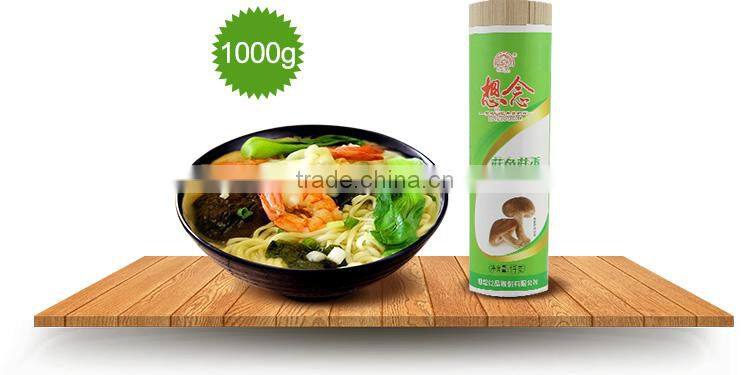 Xiang Nian Brand Wholesale Instant Dried Noodles 1000g Mushroom Noodle