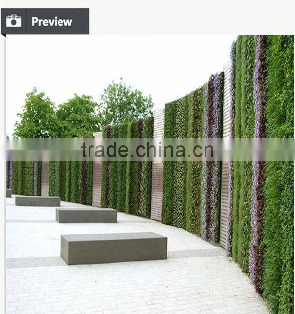 Eco-friendly wall garden Artificial vertical wall garden