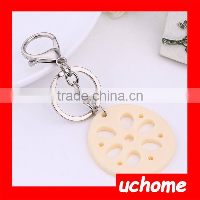 UCHOME Popular Colorful Fruit Chain Key Ring Chain