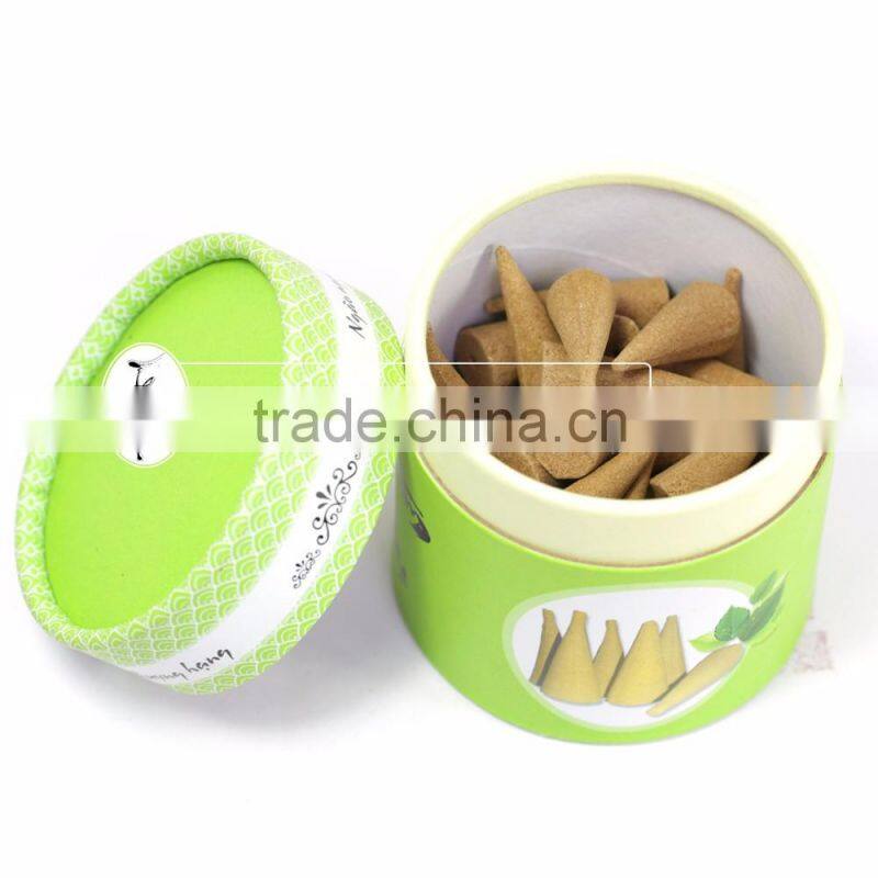 Grade A agarwood cone incense 601B, 100% natural material