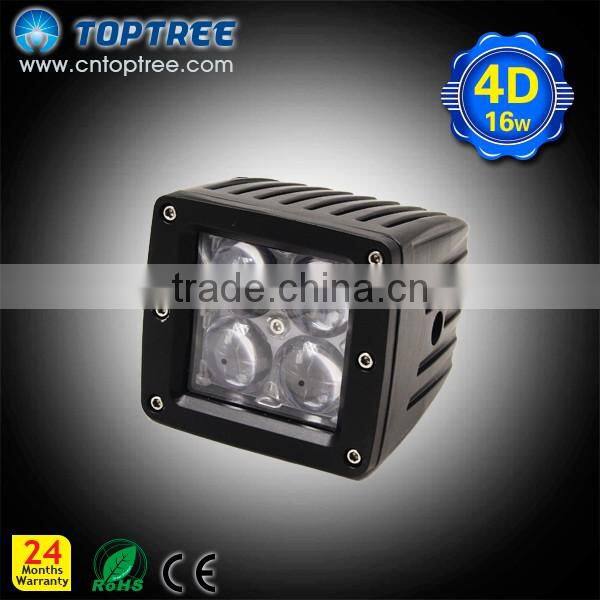 36W oval worklamp led 12v 24v agricultural work lamp 2760LM IP68