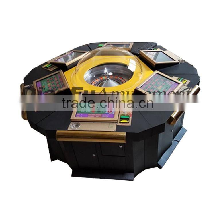 High qualllty PCB touch screen electronic gamblng 6/8/10/12 players 17 inc roulettte machine manufacturer in Triidad and Tobago