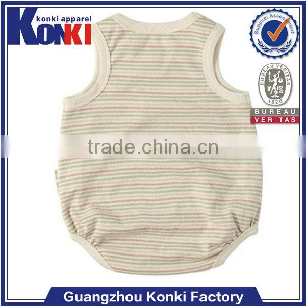 Custom wholesale baby clothes plain romper