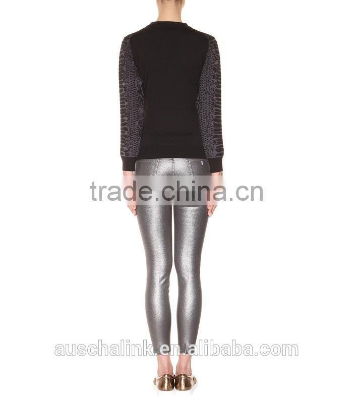 latest ladies fancy sexy skinny trousers made in china