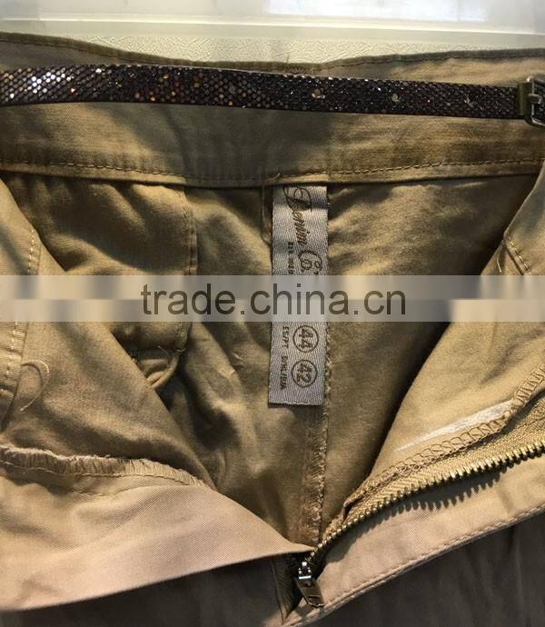 cheapest price 100%cotton pants goods in stock