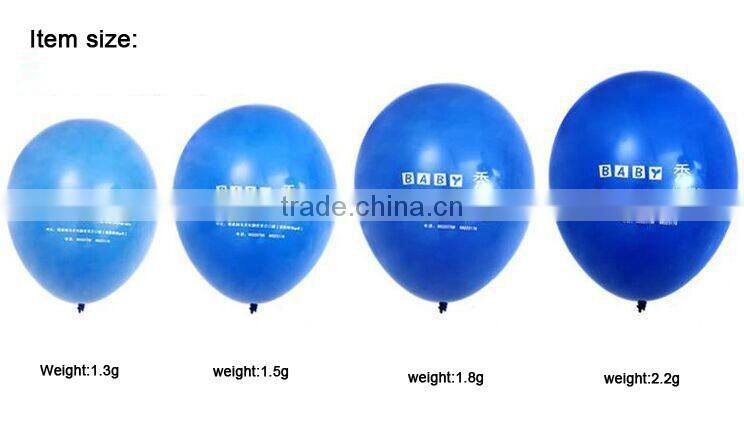 decoration,wedding,promotion,advertising festival Festival 100%natural latex balloon