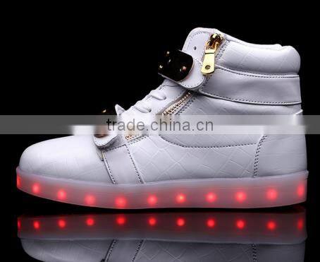 2017 New style led lights shoes fashion unisex flashing shoe wholesale