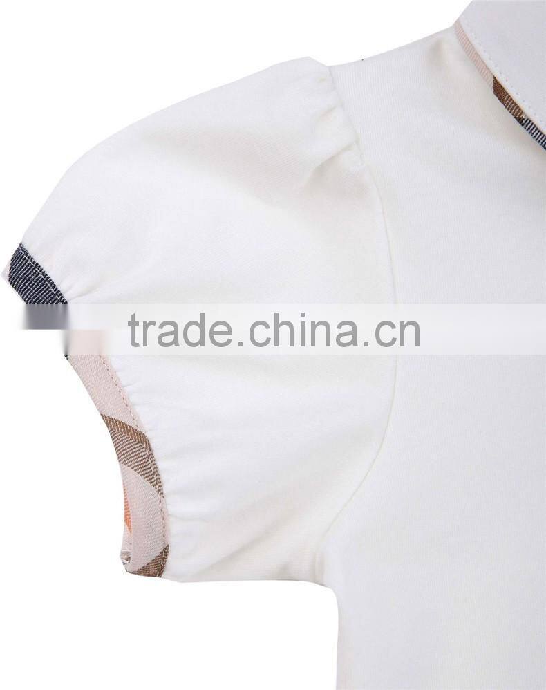 2016 summer t shirt for kids polo t shirt children cheap with short sleeve