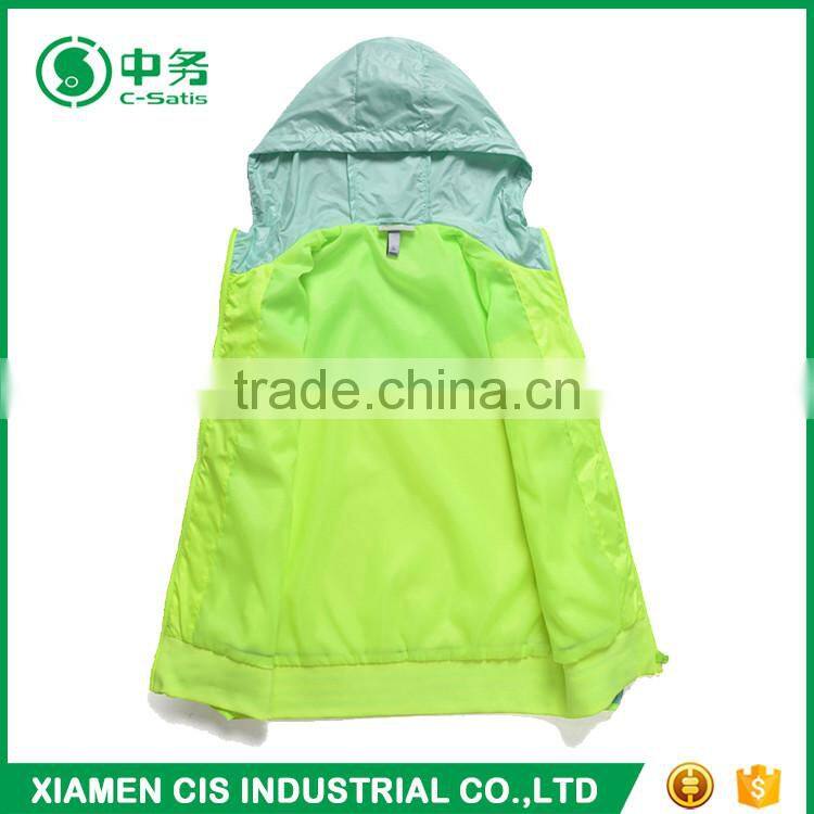 Custom Logo Print Colored Summer Lightweight Women Skin Jacket