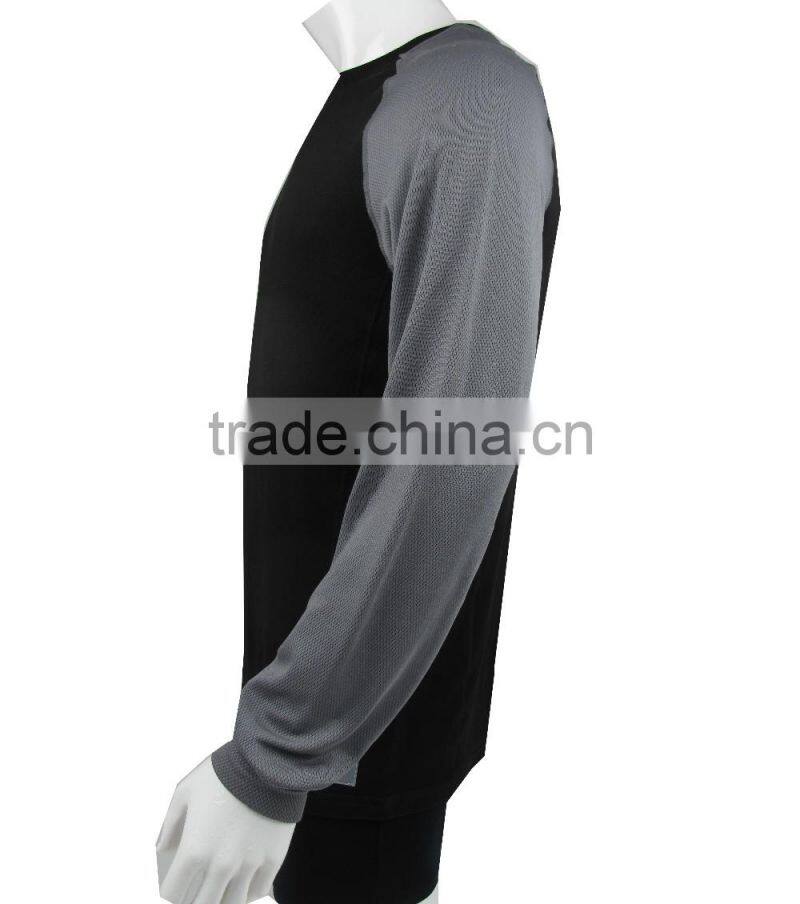 2017 Men's merino wool long sleeve thermal T shirt