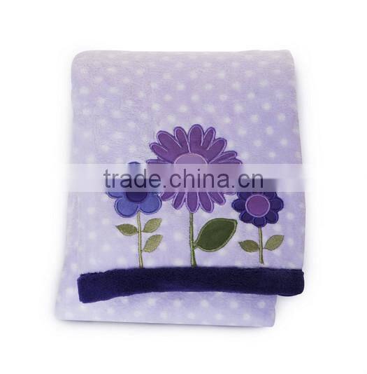 Trade assurance terry throw baby swaddle knitted soft cotton custom china printed all types of baby blanket