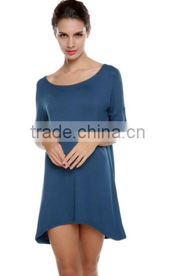 Tops For Women 2016 Fashion Cute & Comfy Loose Fit Short Sleeves Tunic tops