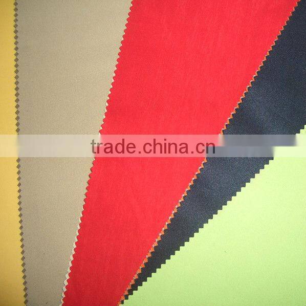 100% Polyester Peach Skin Fabric china factory made