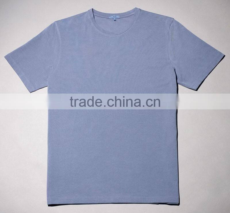 2014 100%Cotton Fabric t shirt wholesale china 18 colors