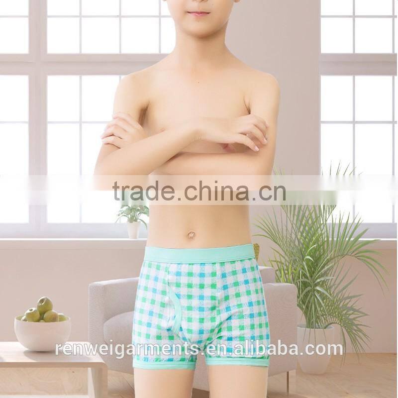 95% cotton5%spandex printed boys underwear / children underwear