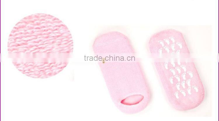 Moisturing and spa gel heel socks spa socks for cracked heel