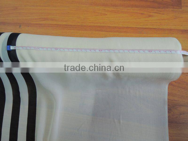 Orientation of 12 mm silk printing sliver latest printing sliver Striped silk printing